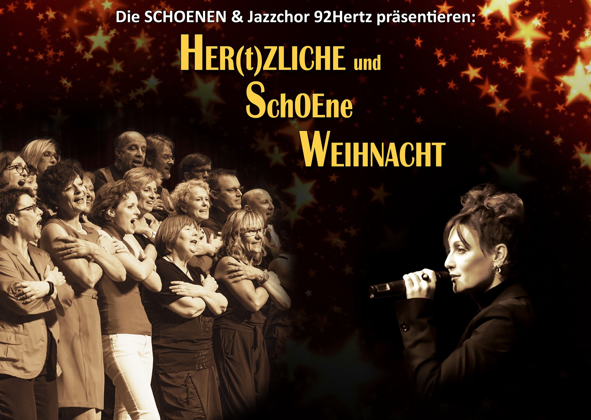 Die Schoenen + Jazzchor 92Hertz