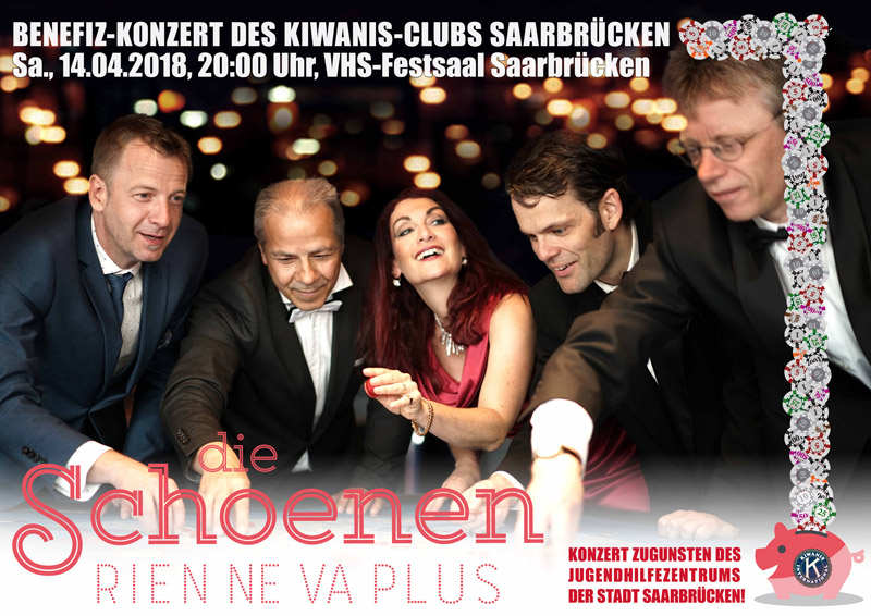 Benefiz-Konzert des KIWANIS-Clubs, Plakat